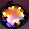 SL110 Christmas Led Lights Colored Outdoor String Lights Weatherproof Connectable Multicolored Commercial Lighting